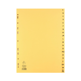 Value Buff Index Dividers 20 A Z 196410 F