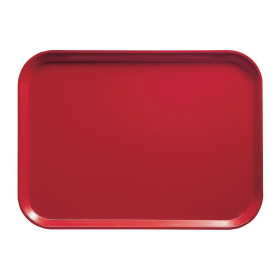 Value Cafeteria Tray 460mm x 360mm Red 576880 F