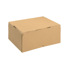Value Carton with Lid Single Wall 305mm x 215mm x 150mm Brown 10 Pack 116416 F