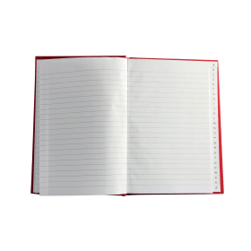 Value Casebound Index Book 160 Pages A5 Red 10 Pack WX01064 166959 F