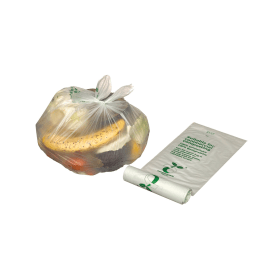 Value Compostable Bag 100 Litre White 200 Pack 918132 F