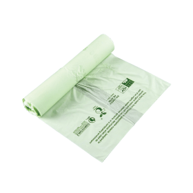 Value Compostable Food Waste Liner 240 Litre Green 100 Pack 916799 F