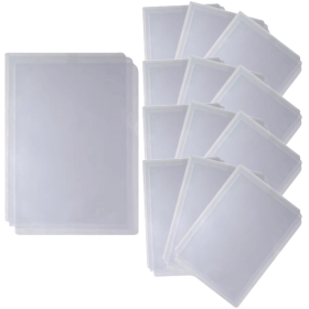 Value Cut Flush Folder A4 Clear 100 Pack 203140 F