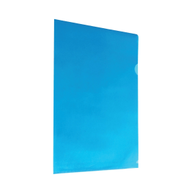 Value Cut Flush Folders A4 Blue 100 Pack 162194 F