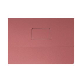 Value Document Wallet 220gsm Foolscap Pink 50 Pack 252570 F