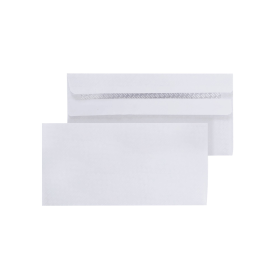 Value Envelope Self Seal 80gsm DL White 1000 Pack WX3454 193502 F