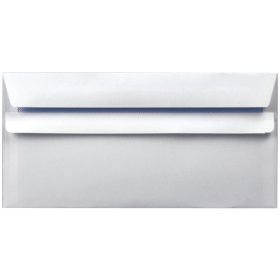 Value Envelope Self Seal 90gsm DL White 1000 Pack WX3480 154746 F
