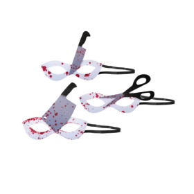 Value Felt Blood Mask x 3 12 Pack PMS62938 F