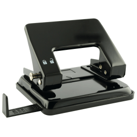 Value Medium Duty 2 Hole Punch Black 264955 F