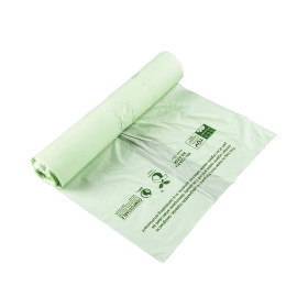 Value Medium Duty Compostable Food Waste Liner 140 Litre Green 200 Pack 916800 F