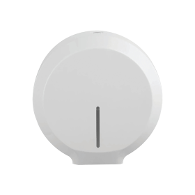 Value Mini Jumbo Toilet Roll Dispenser White FW354323 F