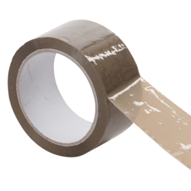 Value Packaging Tape 50mm x 66m Brown 6 Pack