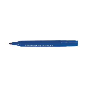 Value Permanent Marker Bullet Tip Blue 10 Pack 153997 F