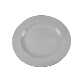 Value Porcelain Plate 250mm White 6 Pack 380893 F