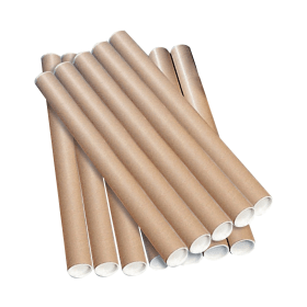 Value Postal Tube 760mm x 76mm Brown Kraft 12 Pack 112244 F