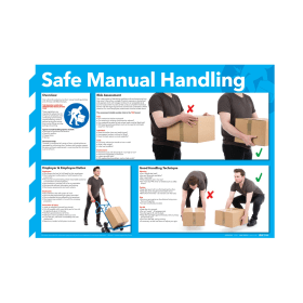 Value Safe Manual Handling Poster 420x594mm WC245 372998 F