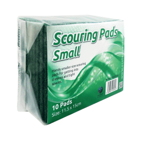Value Scourer Flat Green 10 Pack 370946 F