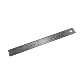 Value Stainless Steel 30cm 300mm Ruler 463670 F