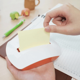 Value Stick N Pop Up Sticky Note Dispenser with Pad 100 Sheets 76x76mm