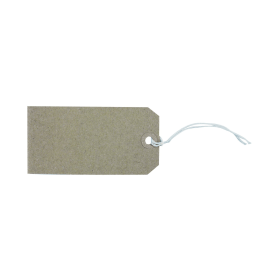 Value Strung Tag 120mm x 60mm Buff 1000 Pack 138556 F