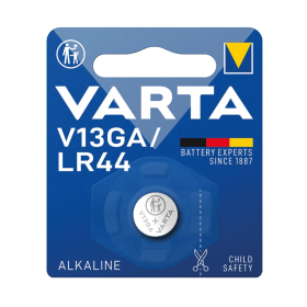 Varta LR44 1.5V Alkaline Coin Cell Battery 4276101401