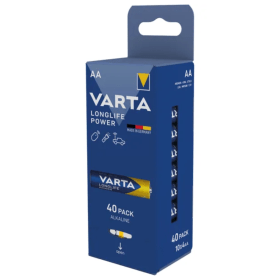 Varta Longlife Power AA Alkaline Batteries 40 Pack 4906121194 VR98793 F