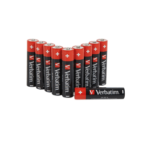 Verbatim AAA Batteries Premium Alkaline 10 Pack 49874