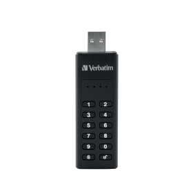 Verbatim Keypad Secure USB 3.2 32GB Flash Drive Black 562517 F