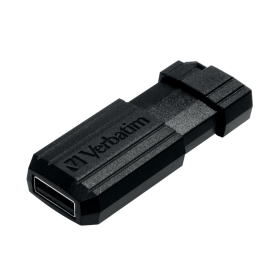 Verbatim Pinstripe USB 2.0 8GB Drive Black 246674 F