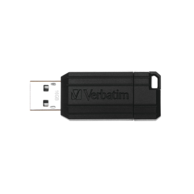 Verbatim Pinstripe USB 2.0 Drive 16GB Black 225633 F