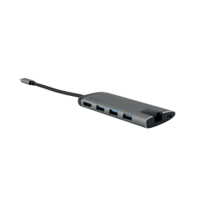 Verbatim USB C Multiport Hub with USB 3 x HDMI RJ45 SDHC M SDHC 560588 F