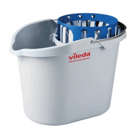 Vileda Supermop Bucket with Wringer Blue 10 Litre VIL16665 F