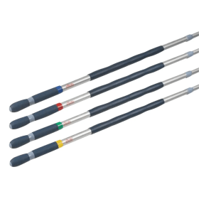 Vileda Telescopic Mop Handle with Assorted Clips VIL11574 F