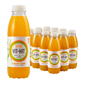 Vit Hit Detox Mandarin and Orange Drink 500ml 12 Pack 828151 F