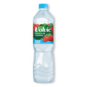 Volvic Touch of Fruit Sugar Free Mineral Water Strawberry 1.5L 6 Pack VVC41038 F