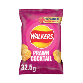 Walkers Prawn Cocktail Crisps 32.5g 32 Pack 793890 F