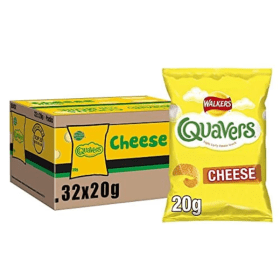 Walkers Quavers Crisps 20g 32 pack 576857 F