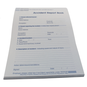 Wallace Cameron Accident Report Book 115033 F