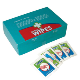 Wallace Cameron Individually Wrapped Alcohol Free Wipes 100 Pack 125907 F