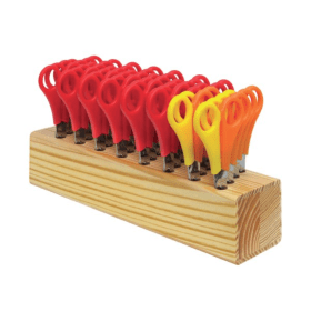 Westcott Decree Child Scissors with Stand Assorted 32 Pack 129585 F