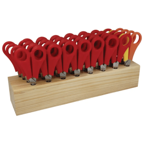 Westcott Kids Scissor Block Assorted 130mm 32 Pack 924802 F