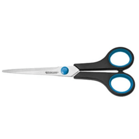Westcott Scissors with Easy Grip 180mm Black AC E30271