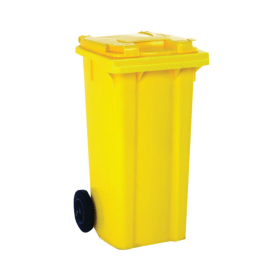 Wheelie Bin 120 Litre Yellow SBY14053 F