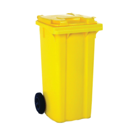 Wheelie Bin 80 Litre Yellow SBY14072 F