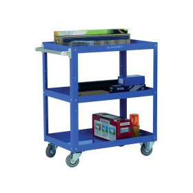 Works Blue 3 Tier Trolley 369774 F