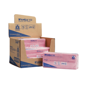 Wypall Cleaning Cloths Red 50 Pack 113490 F