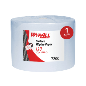 Wypall L10 Extraplus Wipes 240m 1 Ply Blue 440562 F