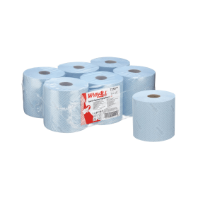 Wypall L10 Food and Hygiene Centrefeed 304m 1 Ply Blue 6 Pack 573346 F