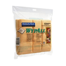 Wypall Microfibre Cloths Yellow 6 Pack 121059 F