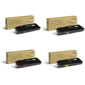 Xerox 106R0350 Multipack Full Set of 4 Toner Cartridges Original